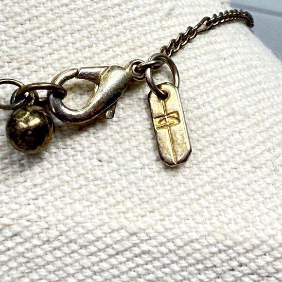 Christina Collection Owl‎ Charm Necklace Dangle Adjustable Choker Dainty Minimal - Picture 8 of 9